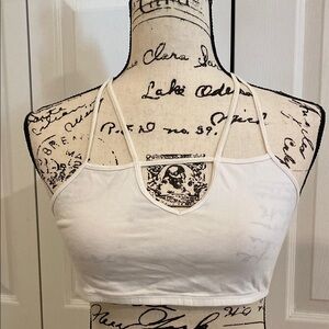 Express Cream Strappy Camisole Size medium